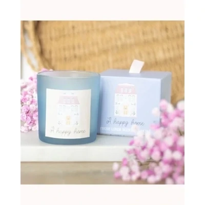 A Happy Home Fresh Linen Candle