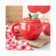 Apple Shaped Lidded Mug