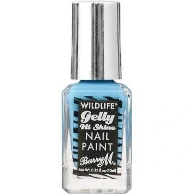 Barry M Wildlife Gelly Hi Shine Nail Paint Nail Polish – Ocean Blue