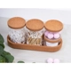 Bathroom Cork Storage Set