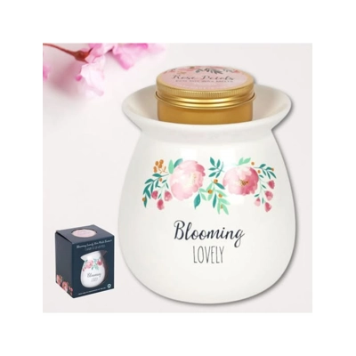 Blooming Lovely Wax Melt Burner Gift Set Blooming Lovely Wax Melt Burner Gift Set