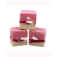 Boozy Eton Mess Fudge