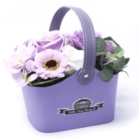 Bouquet Petite Basket - Soft Lave..
