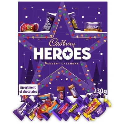 Cadbury Heroes Chocolate Advent Calendar 230g
