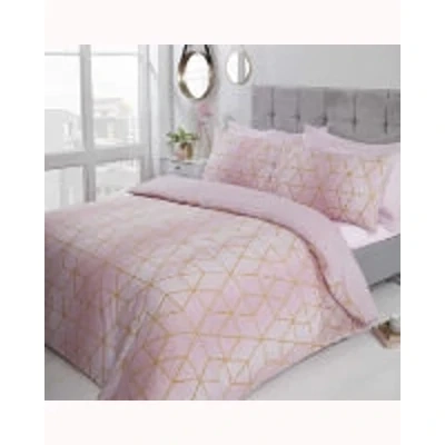 Calvin Duvet Set Blush