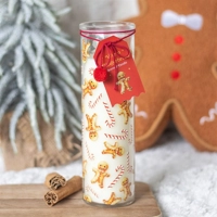 Candy Cane Warm Gingerbread Tube ..
