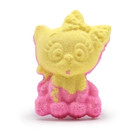 Cat Bath Bomb 80g - Banana