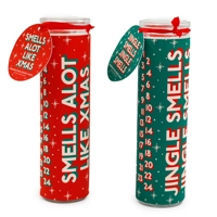 Christmas Typography Tube Candle