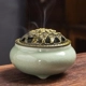 Classic Ceramic Incense Burner – Grass Green