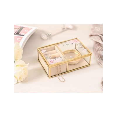 Classic Glass Jewellery Box Classic Glass Jewellery Box