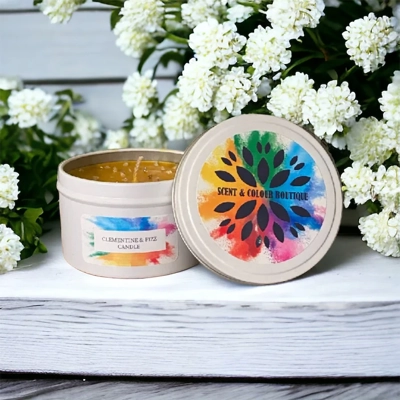 Clementine and Fizz Candle Clementine and Fizz Candle