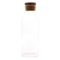 Cottage Cork Glass Jar - Clear - ..
