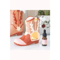 Cowboy Boot Oil Burner and Wax Wa..