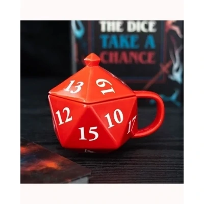 D20 Gaming Dice Shaped Mug