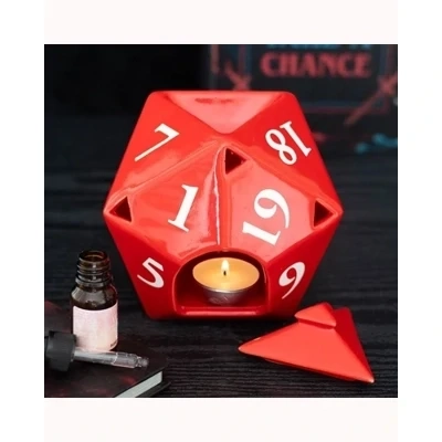 D20 Gaming Dice Shaped Oil Burner