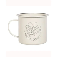 Dadventure Enamel Camping Mug