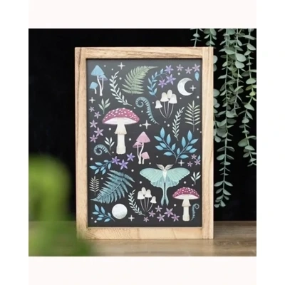 Dark Forest Framed Wall Art Print