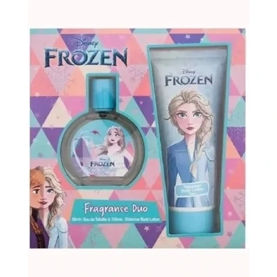 Disney Frozen Elsa Eau De Toilette Perfume 50ml + Shimmer Body Lotion 150ml Gift Set