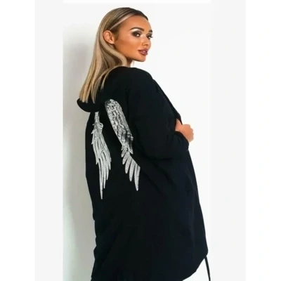 Angel Wing Sequin Jacket