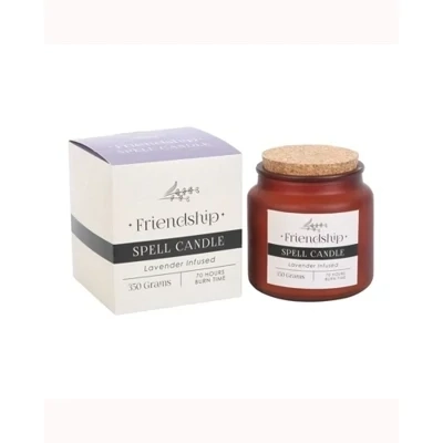 Lavender Infused Friendship Spell Candle