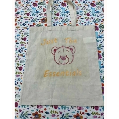 just the (bear) essentials tote bag