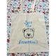 just the (bear) essentials tote bag blue