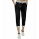 Black 3/4 Capri Trouser