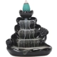 Lotus Leaf Waterfall Ceramic Backflow Incense Co..