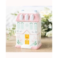Pastel House Oil Burner and Wax W..