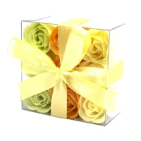 Set of 9 Soap Flower Box