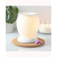 Elephant White Ceramic Electric O..