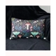 Rectangular Dark Forest Print Cushion