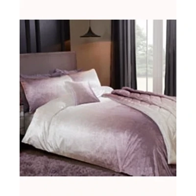 Luxury Ombre Velvet Duvet Set Pink