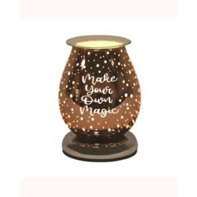 Aroma Make Your Own Magic Burnt Copper Touch Electric Wax Melt Warmer