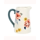 Bee-utiful Floral Ceramic Flower Jug