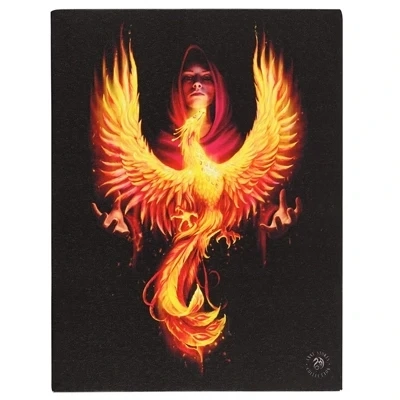 Phoenix Rising Canvas Plaque