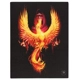Phoenix Rising Canvas Plaque