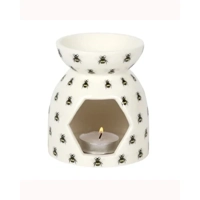 All Over Bee Print Oil Burner