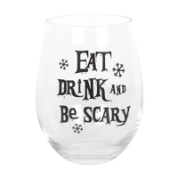 Eat, Drink & Be Scary Stemless Gl..