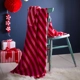 Festive Throw - Candy Stripe