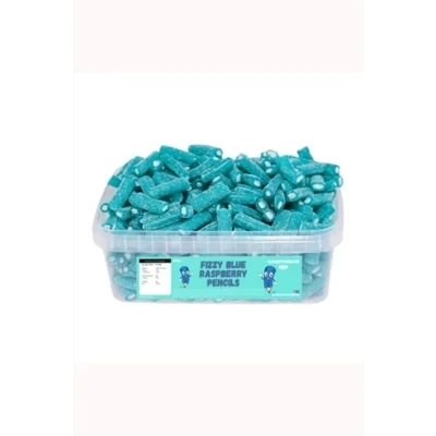 Fizzy Blue Raspberry Pencils