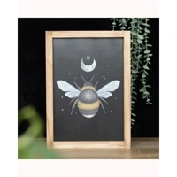 Forest Bee Framed Wall Art Print