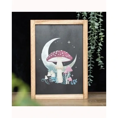 Forest Mushroom Framed Wall Art Print