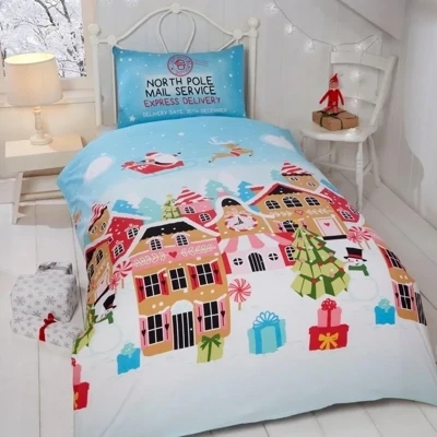 Gingerbread Town Duvet Cover Set