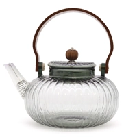 Glass Infuser Teapot - Charcoal R..