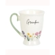Grandma Wildflower Pedestal Mug