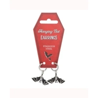 Hanging Bat Earrings