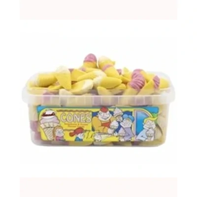 Hannah's Ice Cream Cones Tub 600g