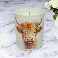 Harriett Highland Cow Candle