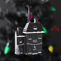 Haunted Holiday House Resin Chris..